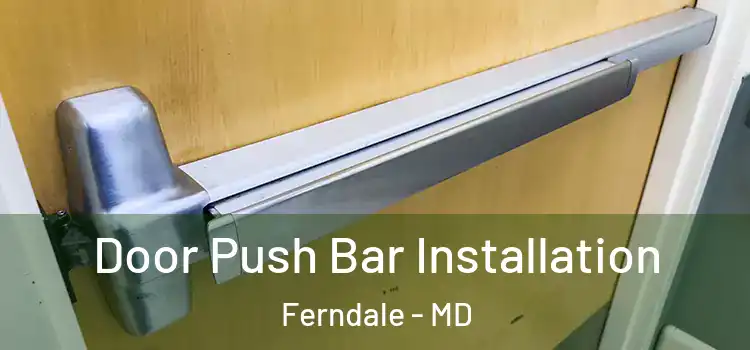  Door Push Bar Installation Ferndale - MD